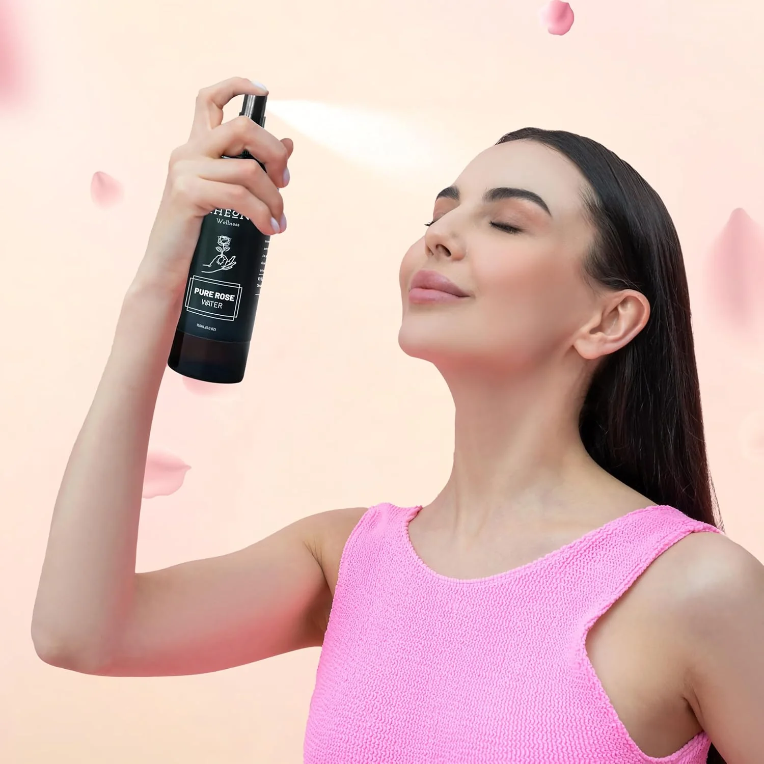 Premium Natural Rose Water Mist Spray for Face - Image 5