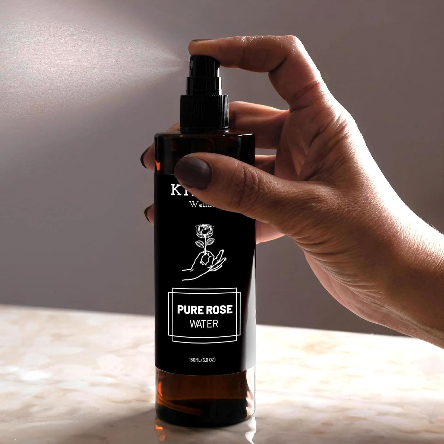 Premium Natural Rose Water Mist Spray for Face - Image 6