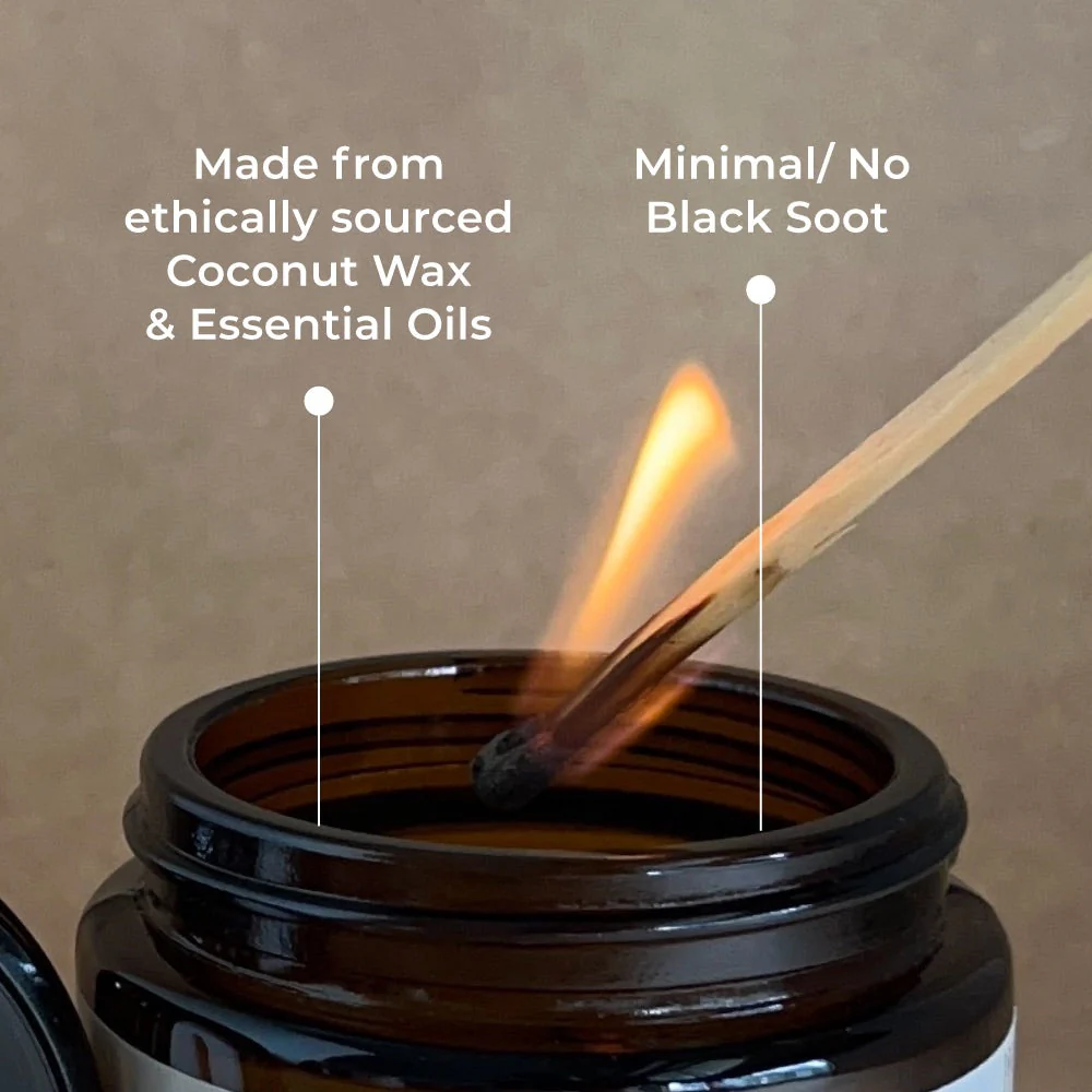 Into the Forest- 100% Coconut Wax Botanical Candle - Image 3