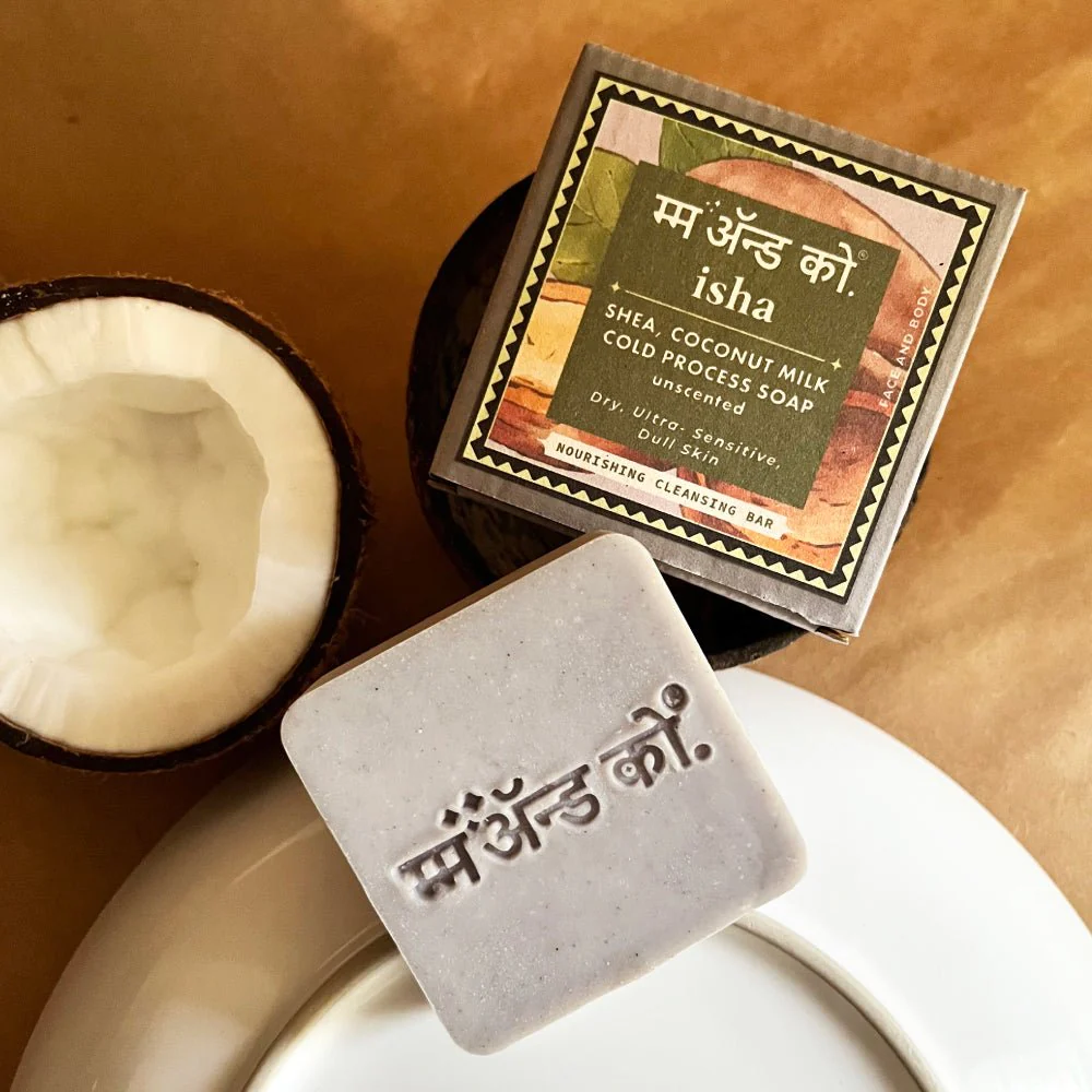 Isha Shea Coconut Milk Cold Process Soap – Gentle Handmade Bar