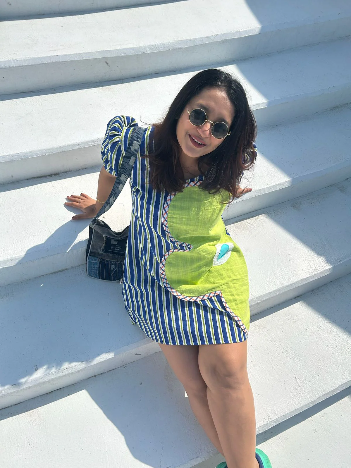 Island Ripple Shift Dress For Women | Relaxed Everyday Dress - Image 3