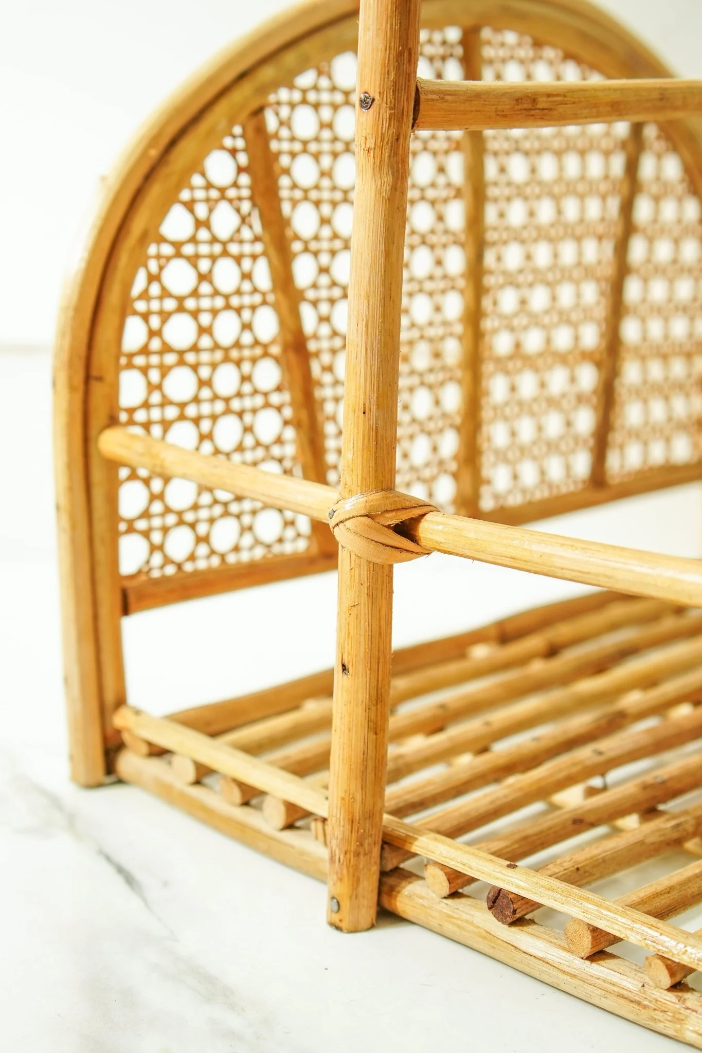 Rattan Jaal Magazine & Book Holder Organizer - Image 7
