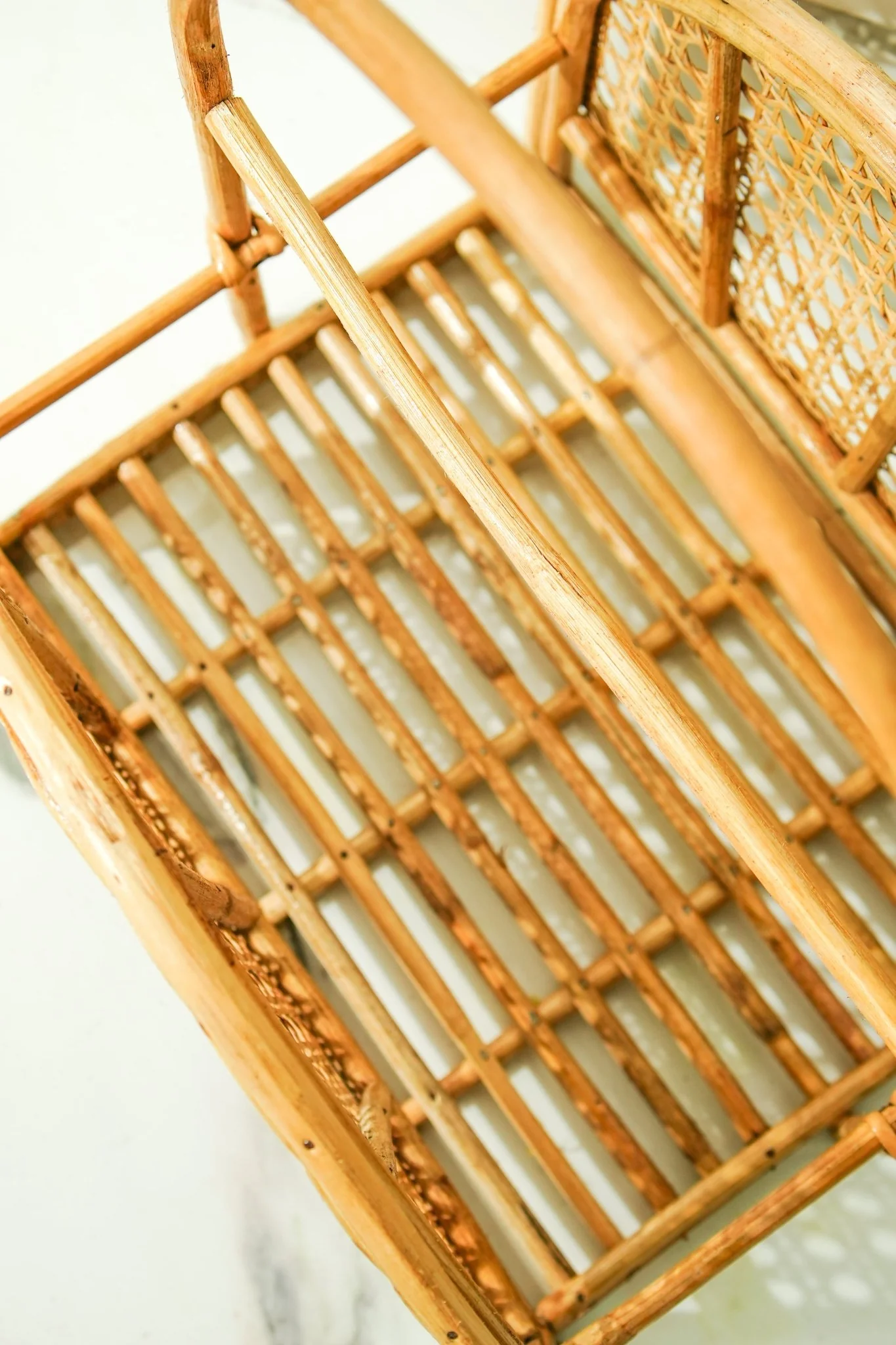 Rattan Jaal Magazine & Book Holder Organizer - Image 8