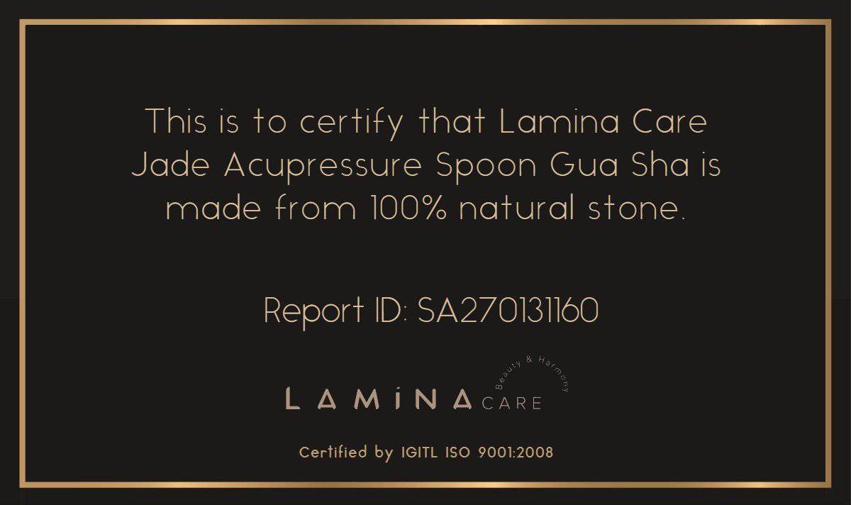 Jade Acupressure Spoon Gua Sha - Image 3