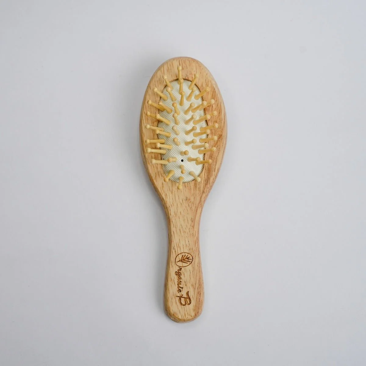 Oval Mini Wooden Paddle Hair Brush | Kids