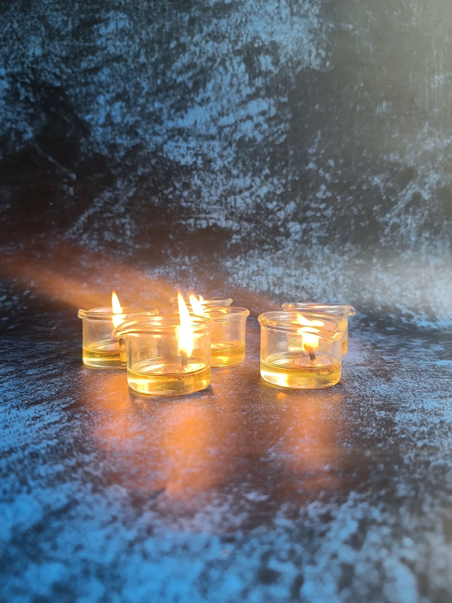 Jyot Brass & Glass Diyas – Set of 6 | Handmade Decorative Diyas - Image 2