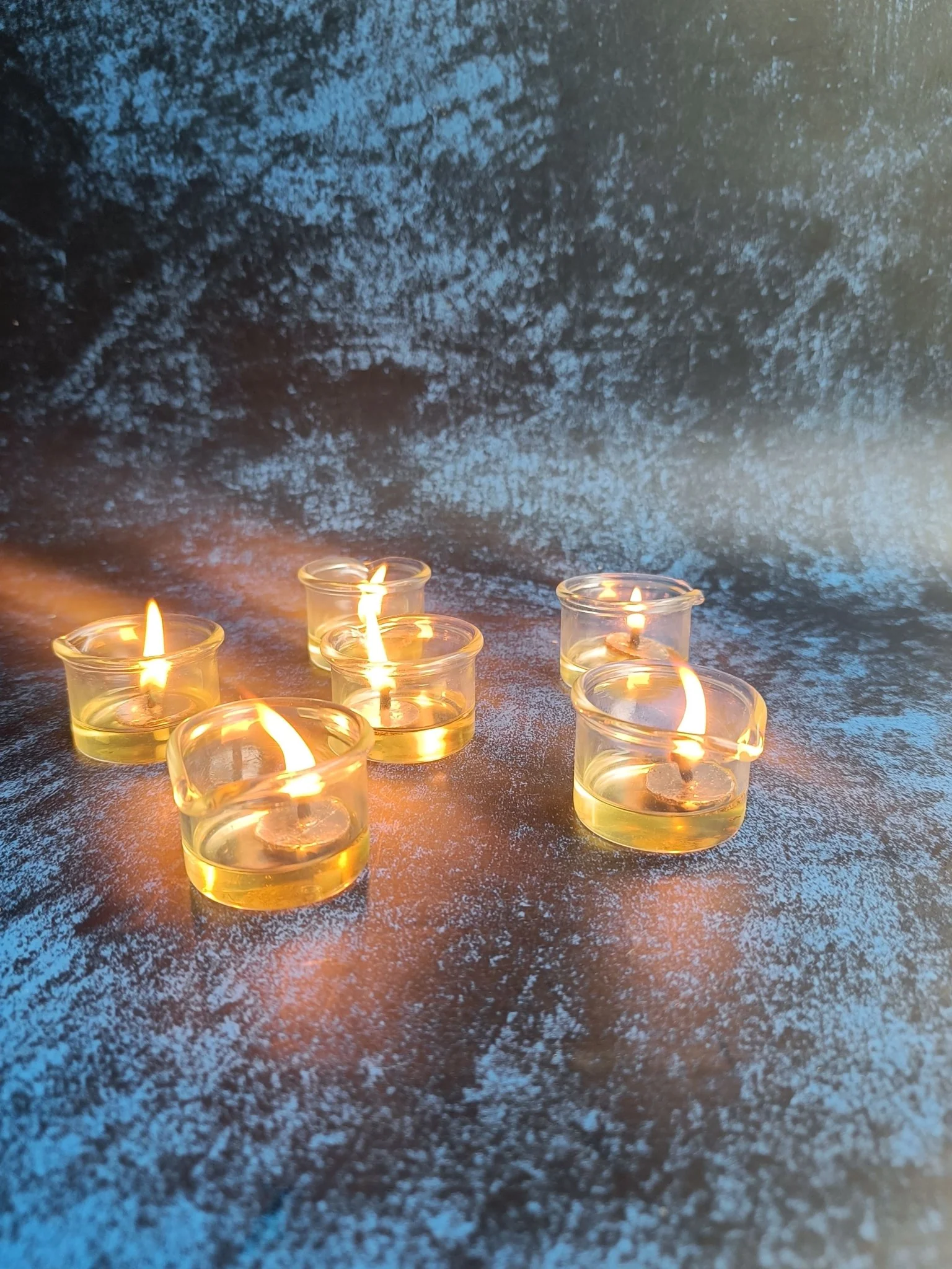 Jyot Brass & Glass Diyas – Set of 6 | Handmade Decorative Diyas - Image 3