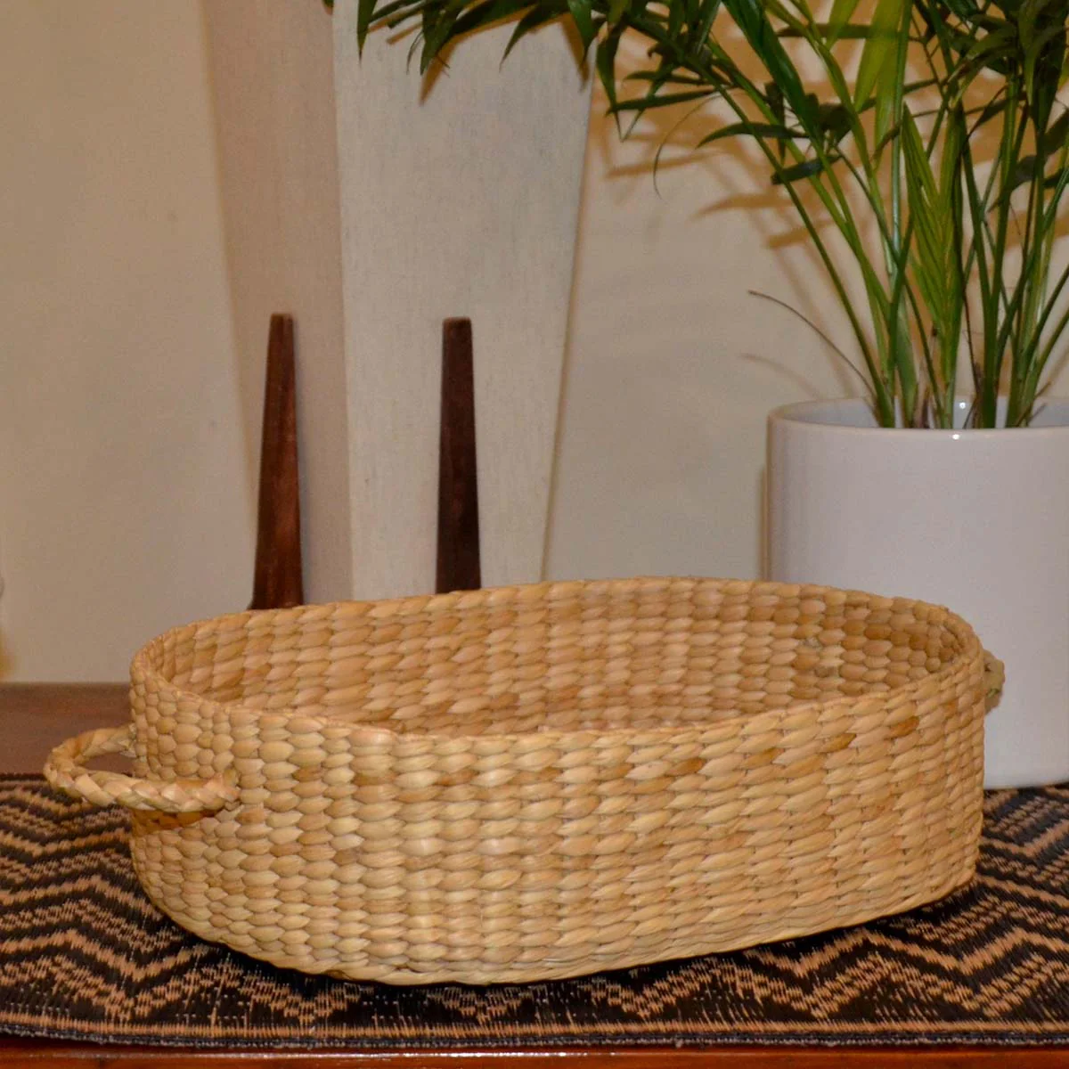 Kauna Oval Utility & Gift Basket - Natural - Image 4