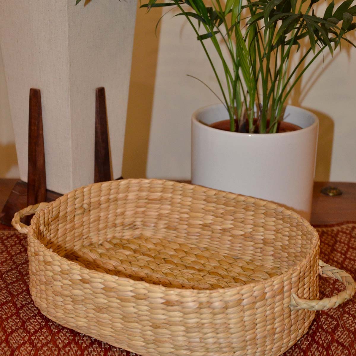 Kauna Oval Utility & Gift Basket - Natural - Image 9