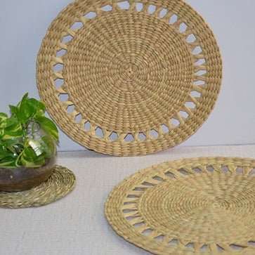 Kauna Round Placemats - Natural (Set of 2) - Image 5