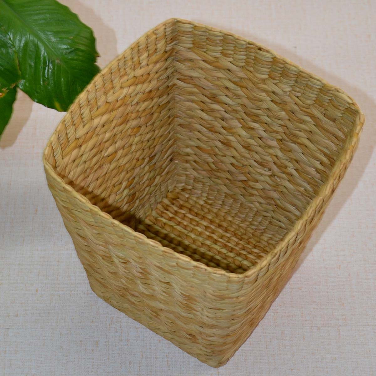 Kauna Waste Paper Basket - Natural - Image 2