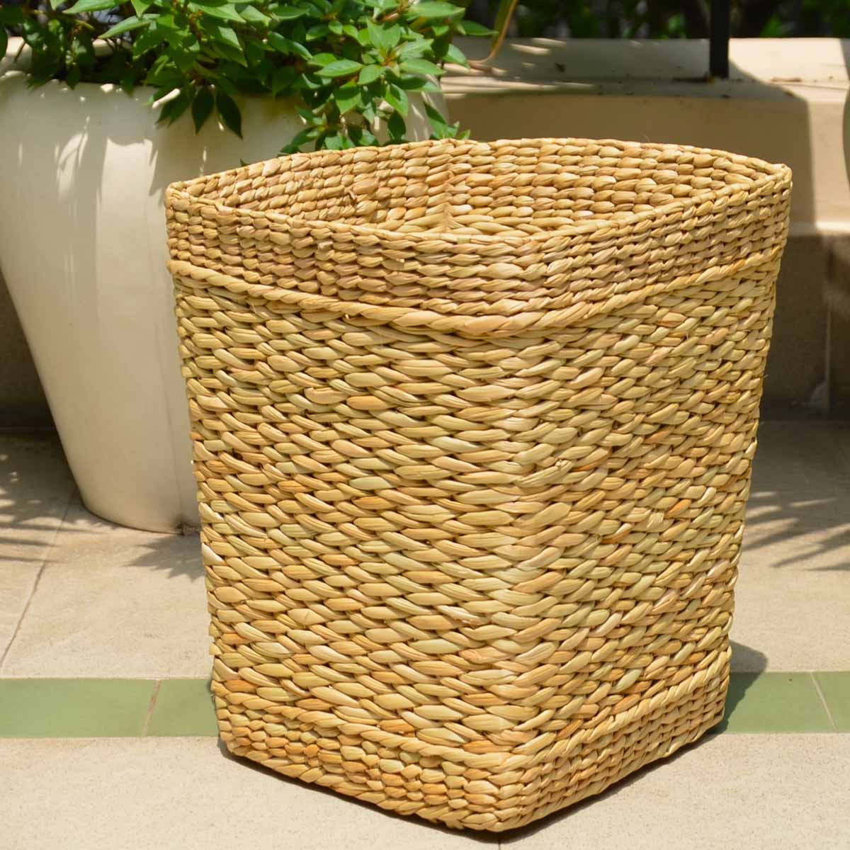 Kauna Waste Paper Basket - Natural - Image 3