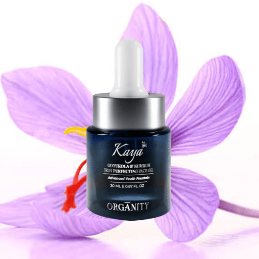 Kaya- Gotukola & Kumkum Night Face Oil – Perfect Your Skin Naturally - Image 5