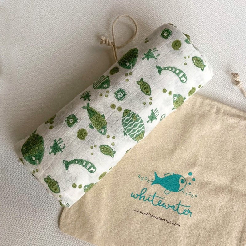 Baby Organic Cotton Swaddle Blanket