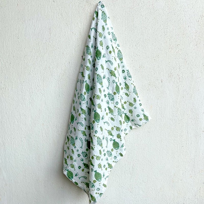 Baby Organic Cotton Swaddle Blanket - Image 3