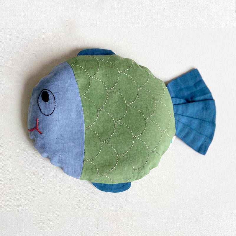 Kids Organic Cotton Mustard Seed Pillow - Image 6