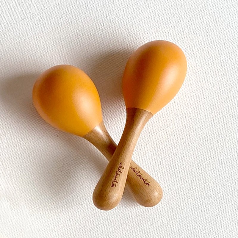 Kids Wooden Maracas Set - Image 5
