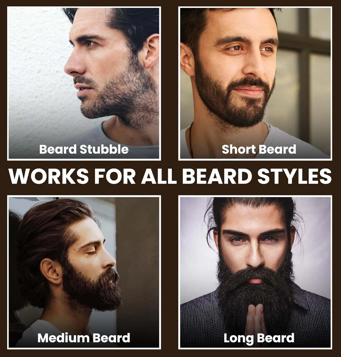 Premium Wooden Beard Brush & Comb Combo Kit for Grooming - Image 5