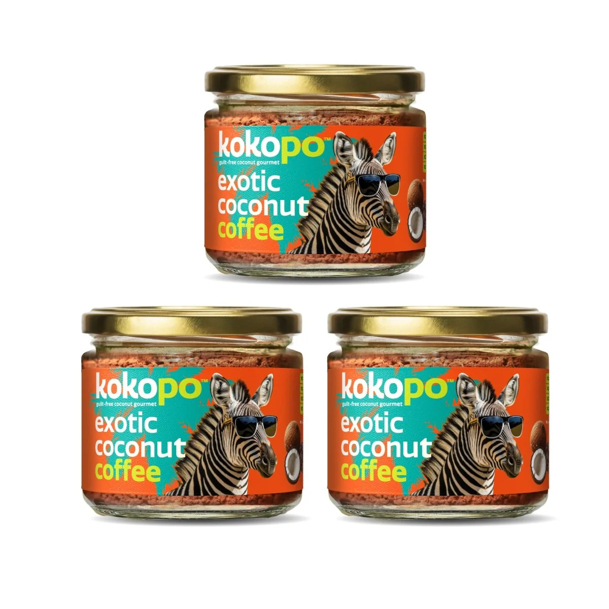Exotic Coconut Coffee | Pack of 3 | Rich, Aromatic & Energizing