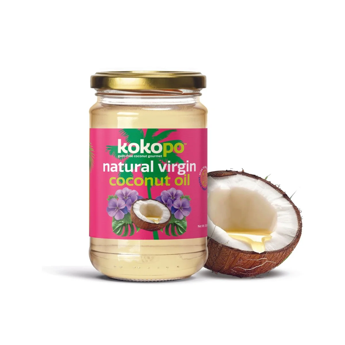 Virgin Coconut Oil Cold Pressed | 500ml | Unrefined - Image 2