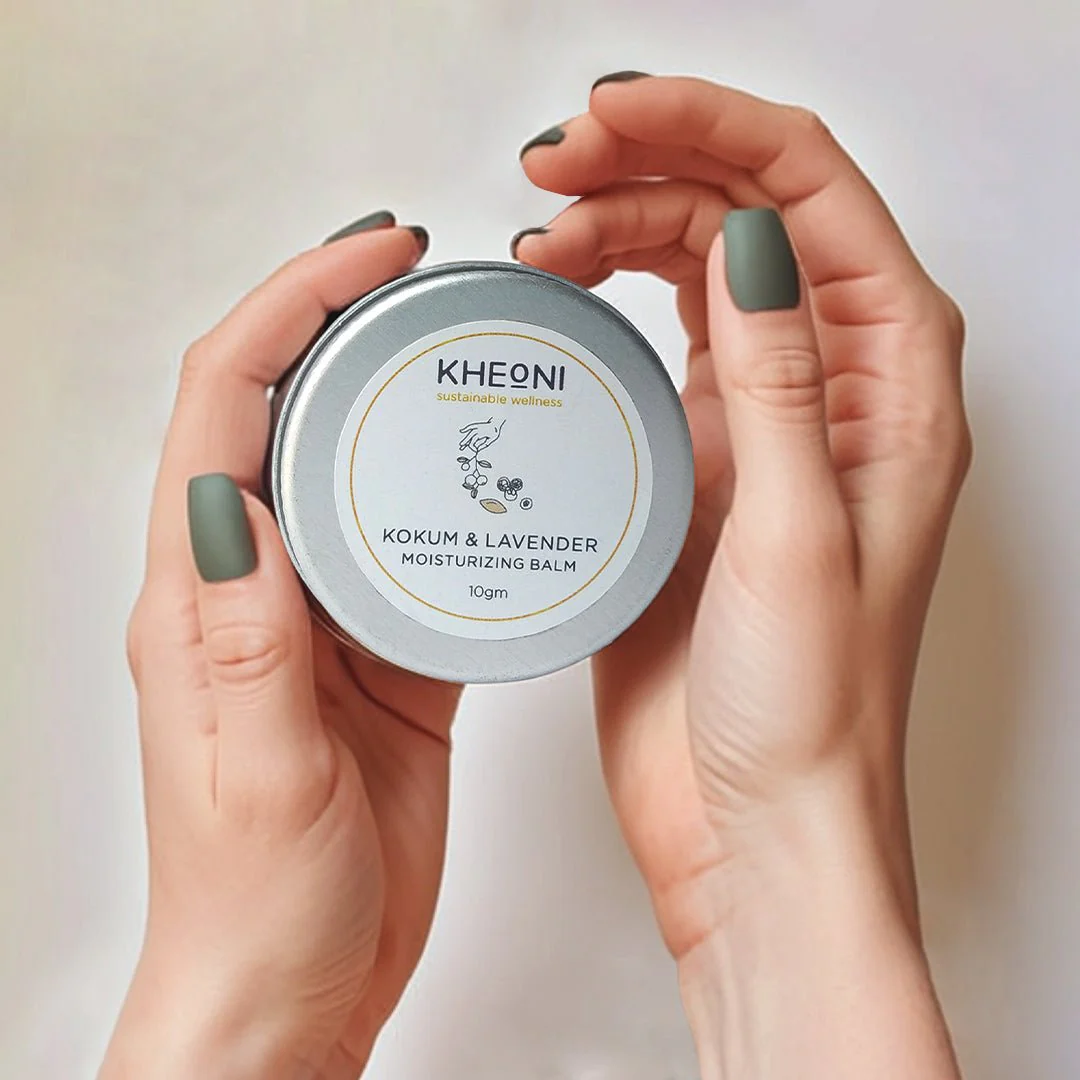Kokum & Lavender Moisturizing Balm, 10g - Image 3