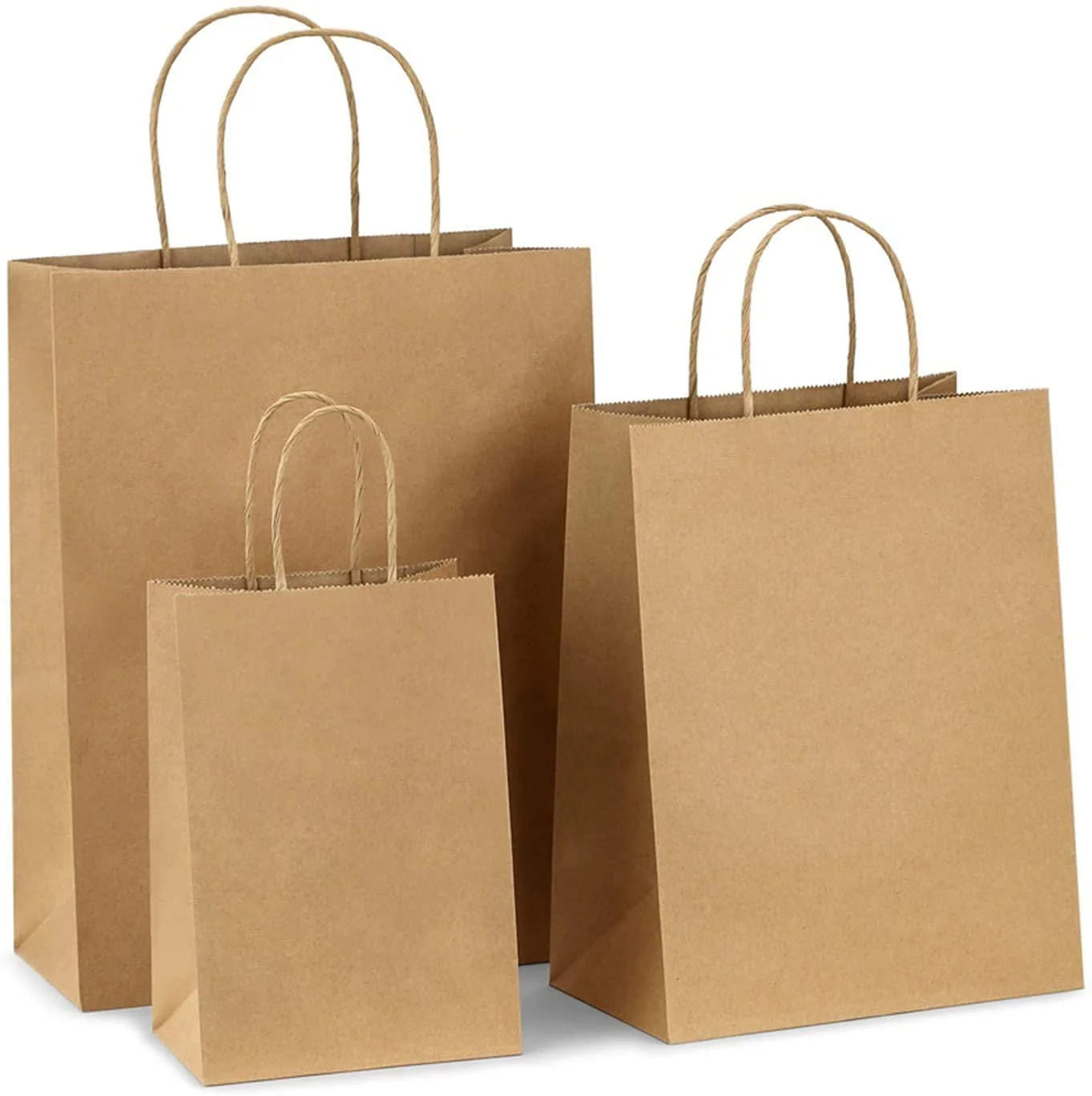 Kraft Paper Bags  Eco-Friendly Carry Bags (All Sizes)