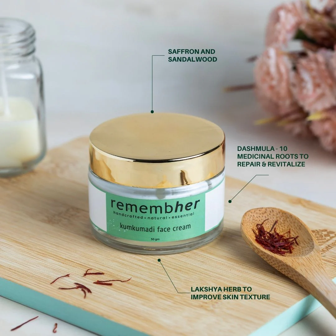 Kumkumadi Face Cream 50gm for Radiant Skin - Image 2