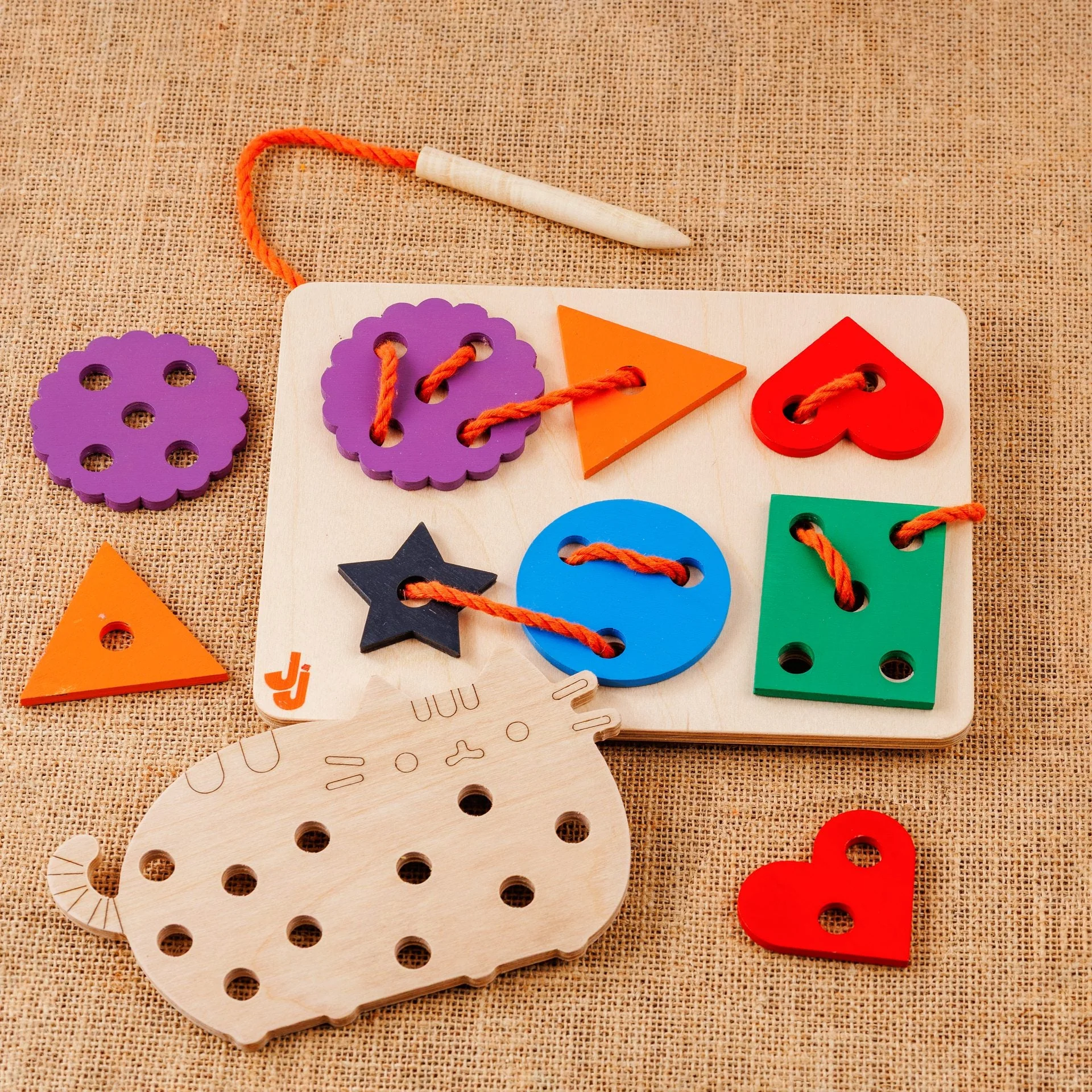 Lacing Activity Set Toy | Fine Motor Skills & Hand Eye Coordination
