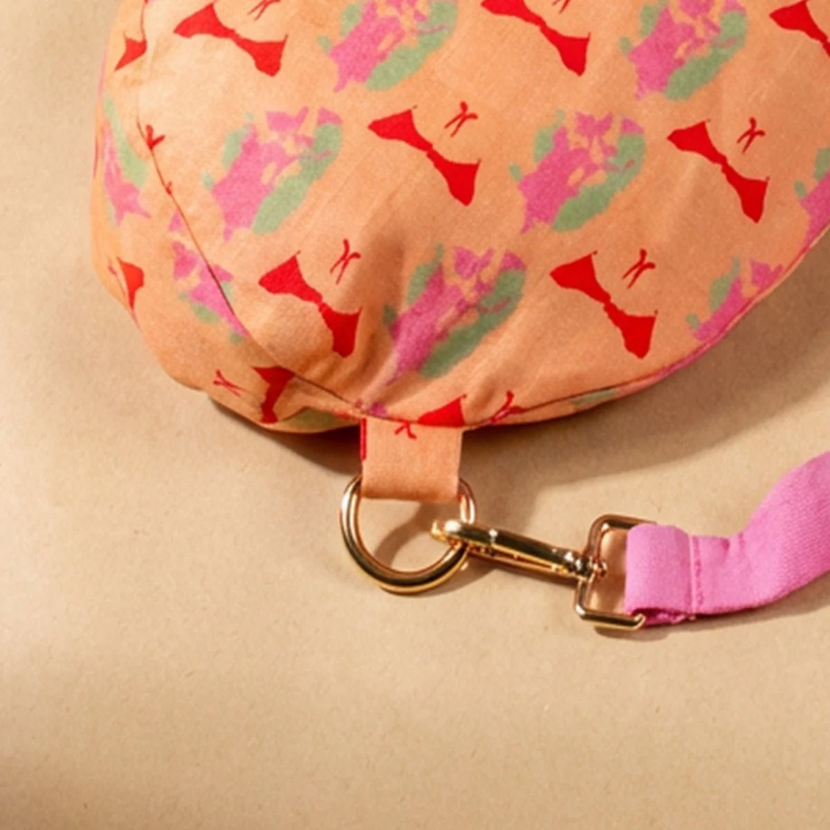 Handmade Ladybug Printed Sling Bag - Image 3