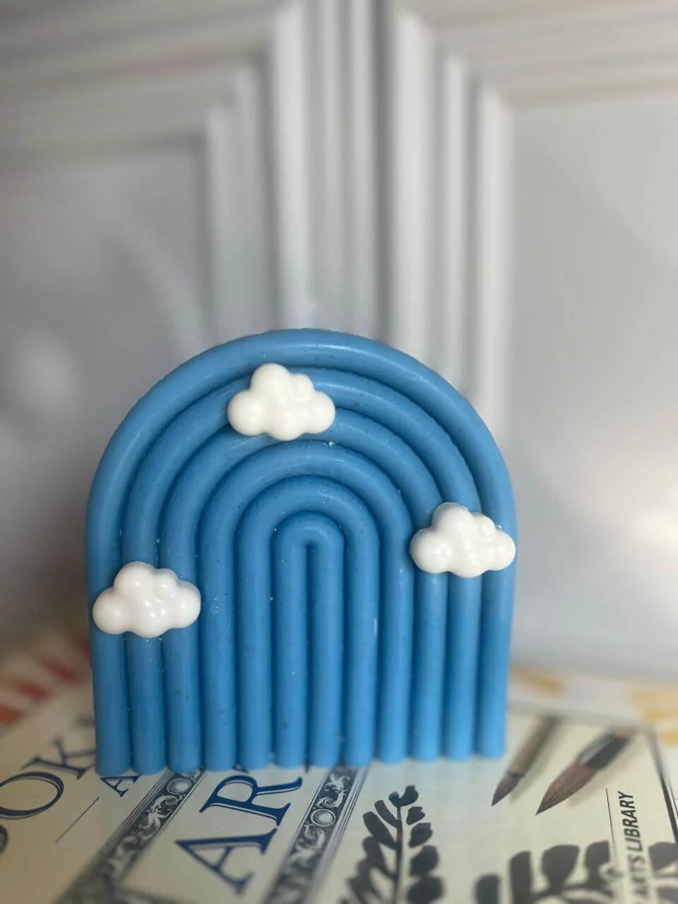 Large Arch Candle | Handcrafted Aesthetic Soy Wax Candle - Image 3