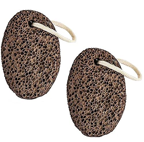 Lava Pumice Stone (Pack of 2) | Natural Volcanic Foot Scrubber - Image 2