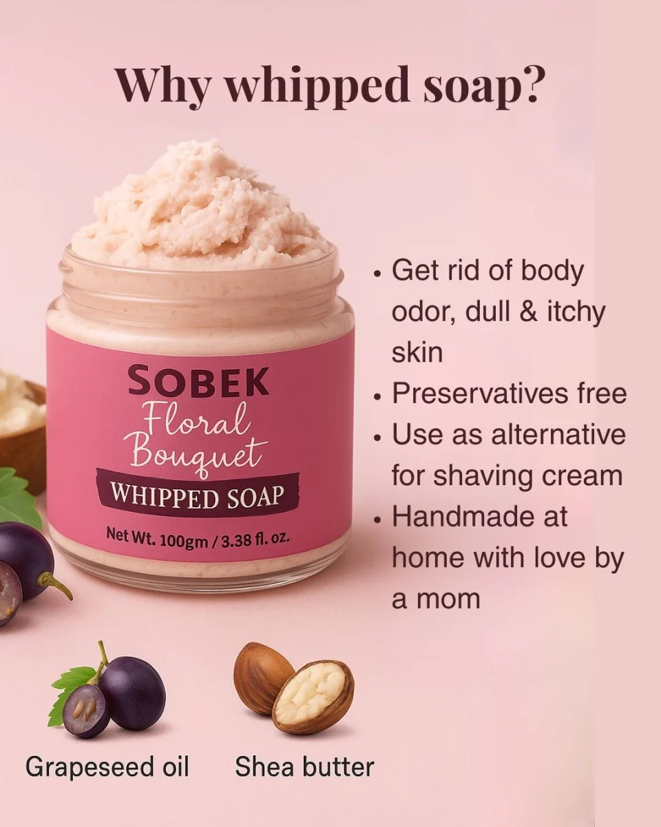 Lavender Purple Lavy Whipped Cream Soap and Body Wash-100g - Image 19