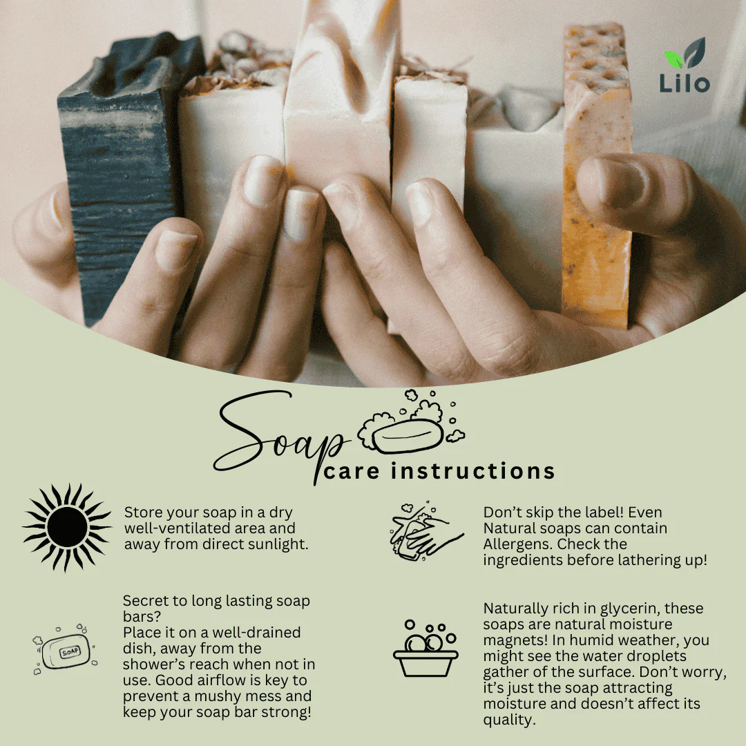Lemon Cucumber Bar Soap for All Skin with Olive & Coconut Oil - Image 5
