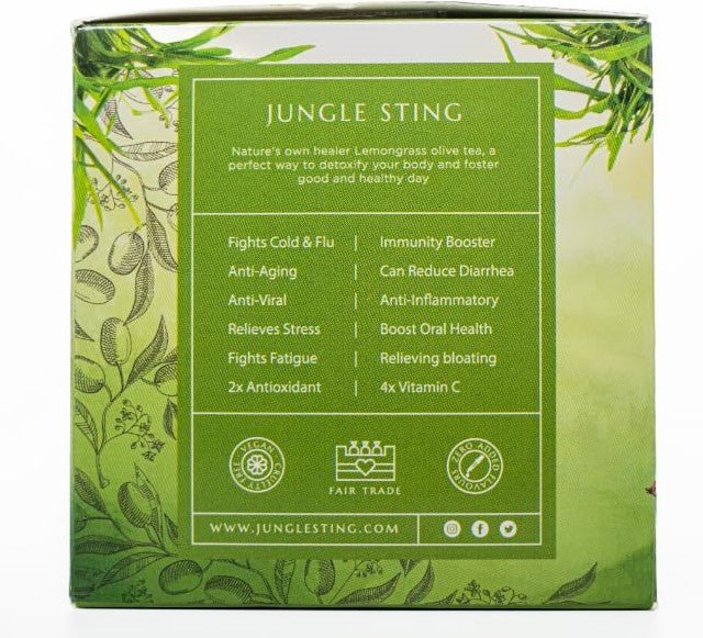 Lemongrass Olive Tea | Refreshing Herbal Olive Leaf Infusion - Image 6
