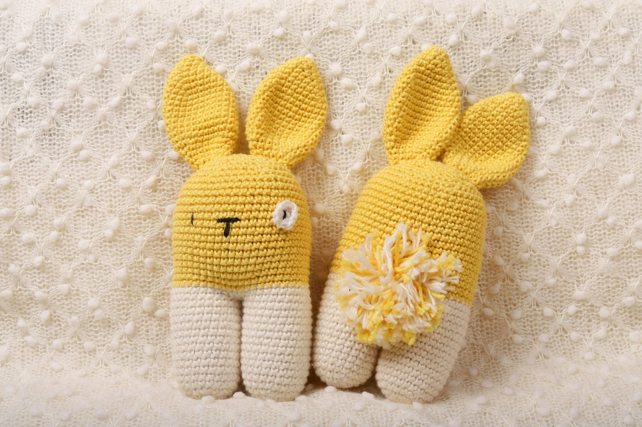 Bubblegum Crochet Rattle – Baby Toy - Image 11