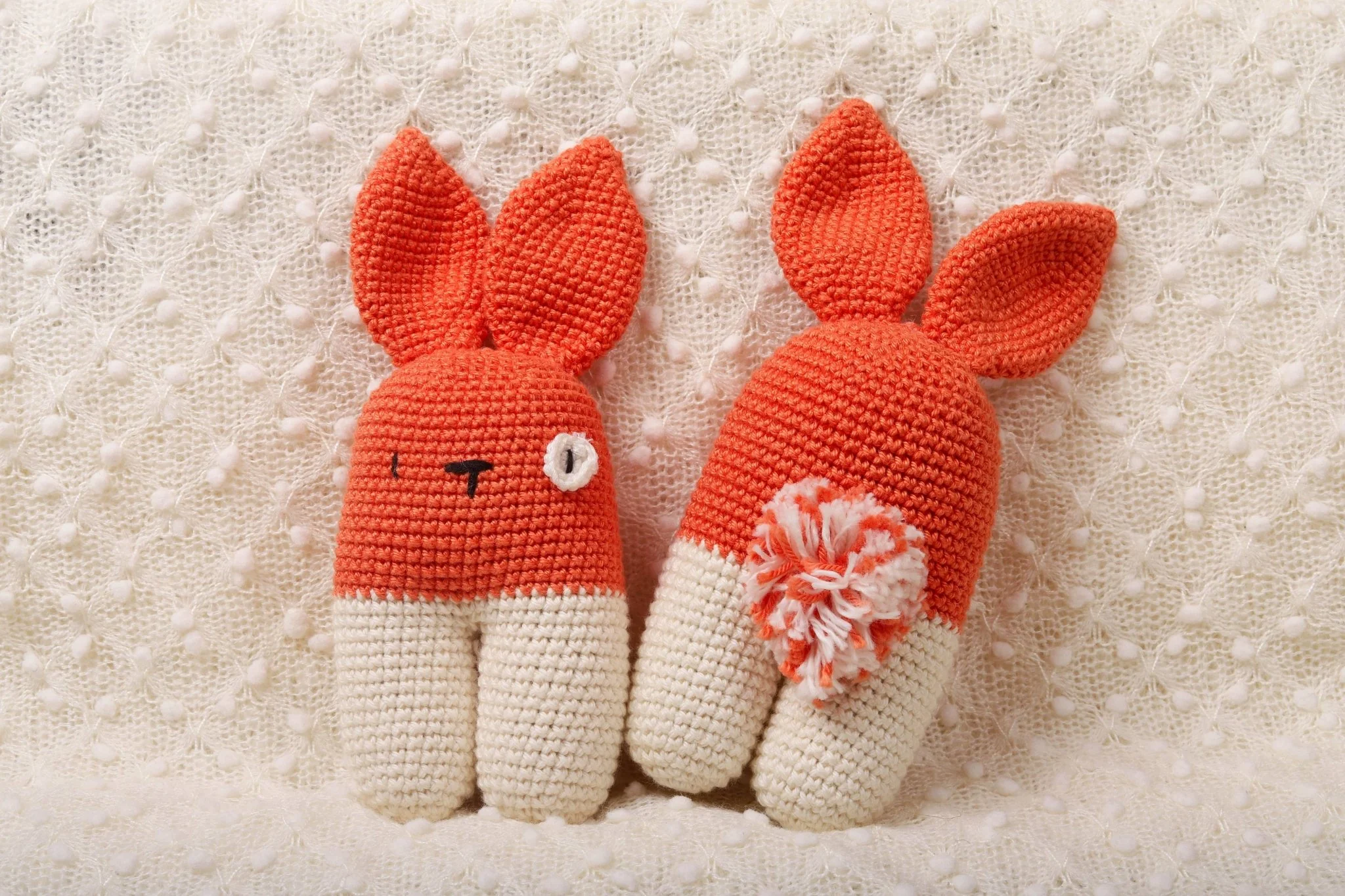 Bubblegum Crochet Rattle – Baby Toy - Image 8