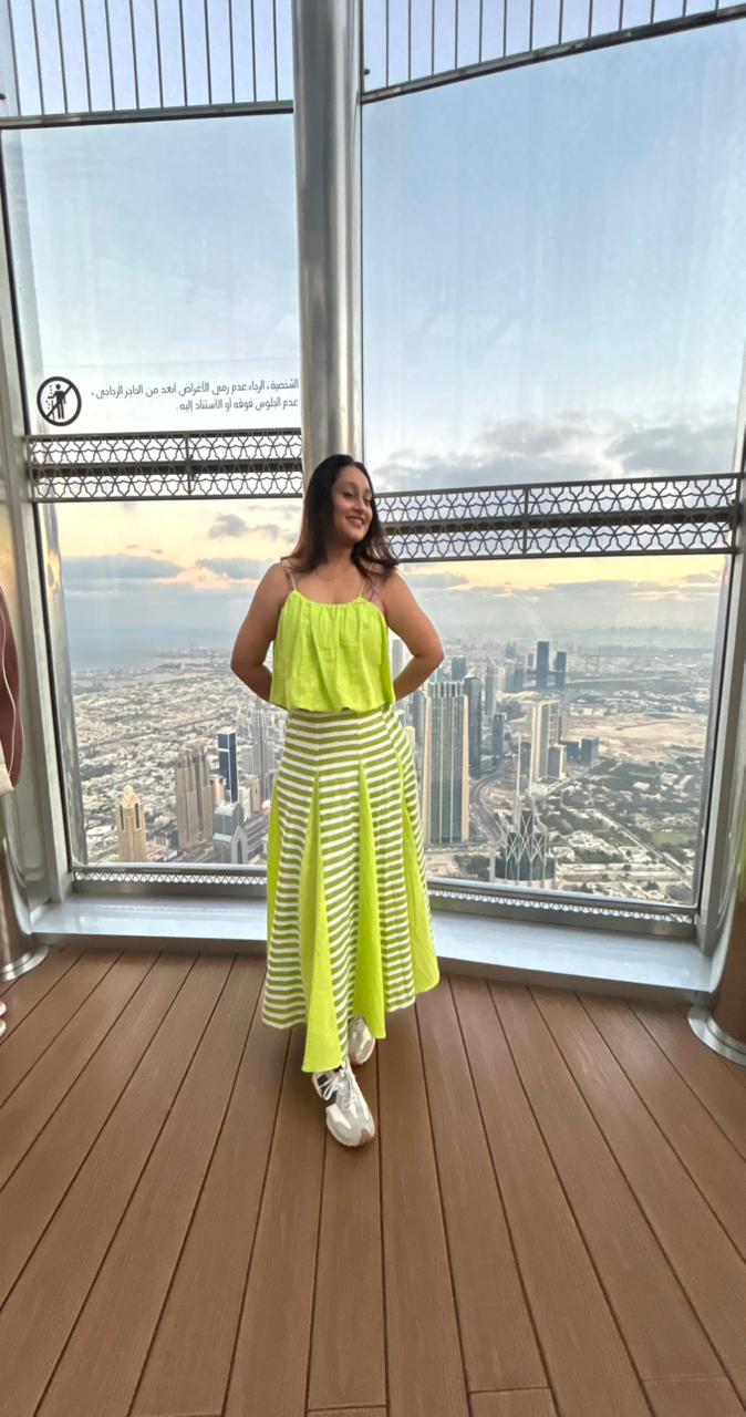 Lime Tide Breeze Co-ord Set For Women | Fresh Two-Piece Outfit - Image 4