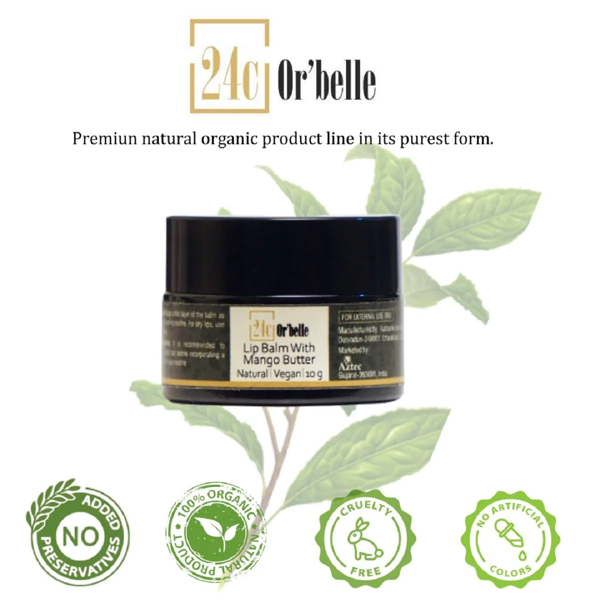 Lip Balm with Mango Butter - Image 6