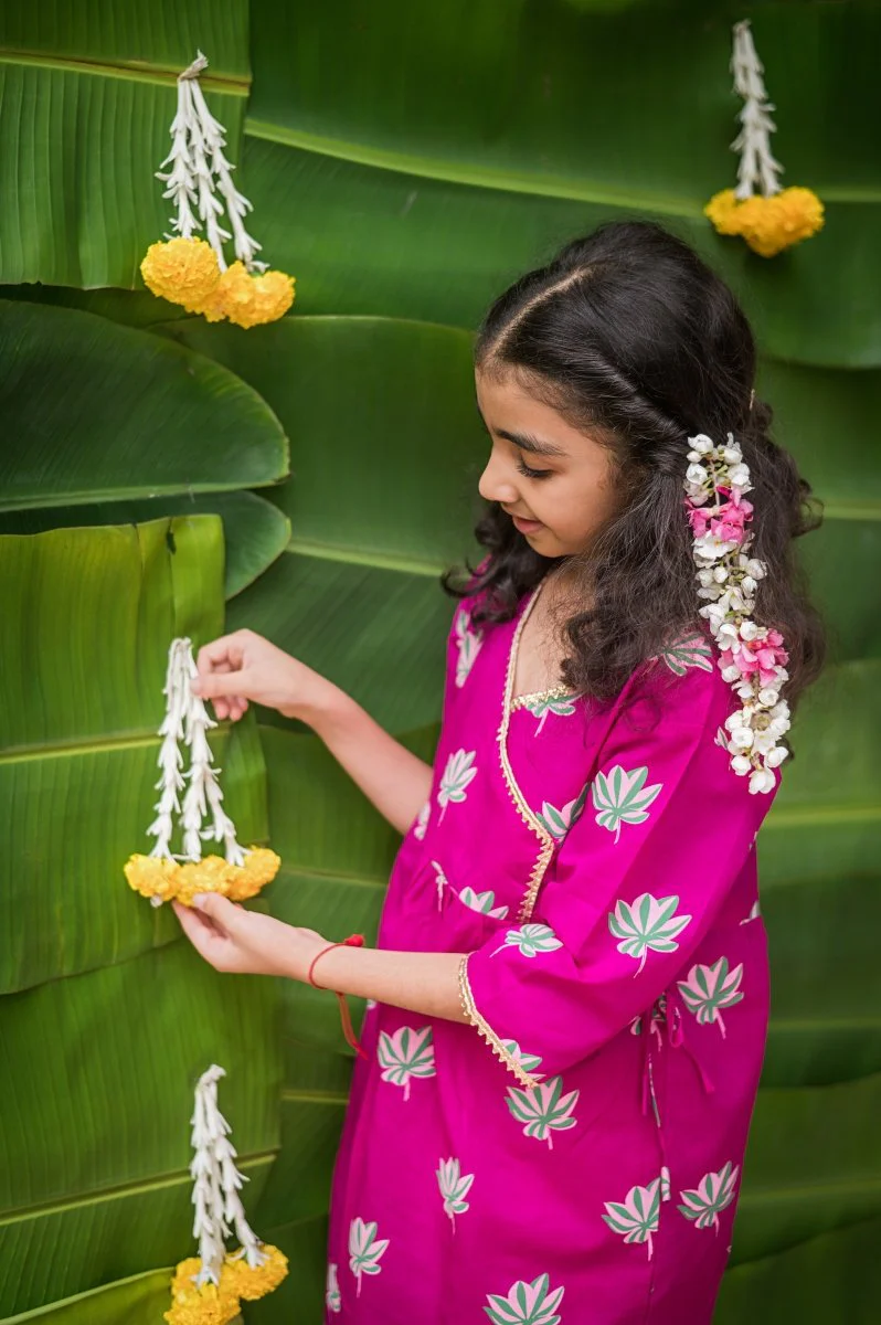 Lotus Bloom- Girls Ethnic Wear - Image 3