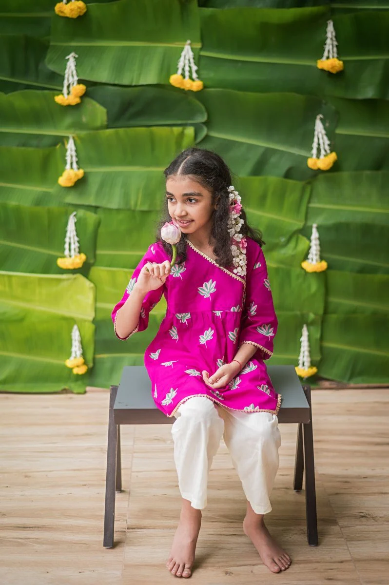 Lotus Bloom- Girls Ethnic Wear - Image 5