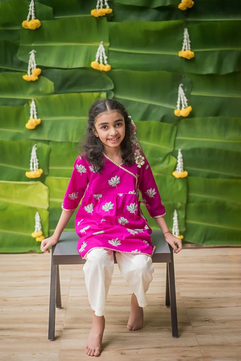 Lotus Bloom- Girls Ethnic Wear - Image 6
