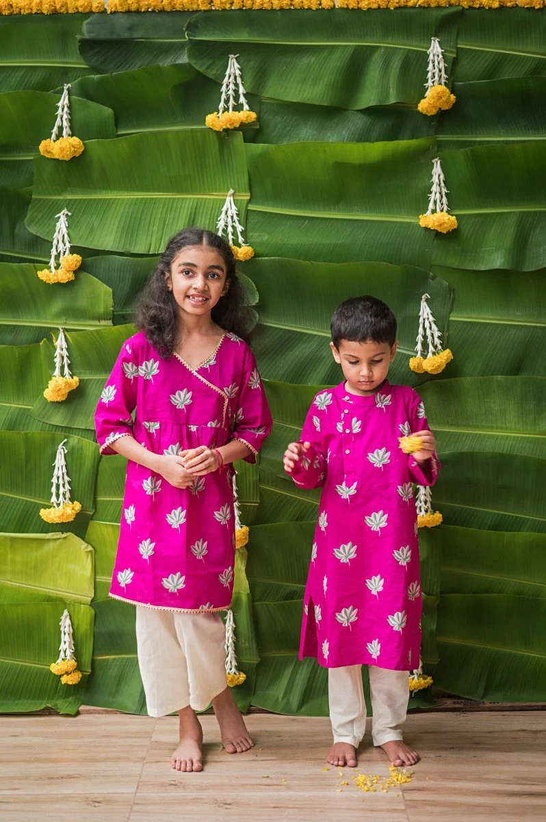 Lotus Bloom- Girls Ethnic Wear - Image 7