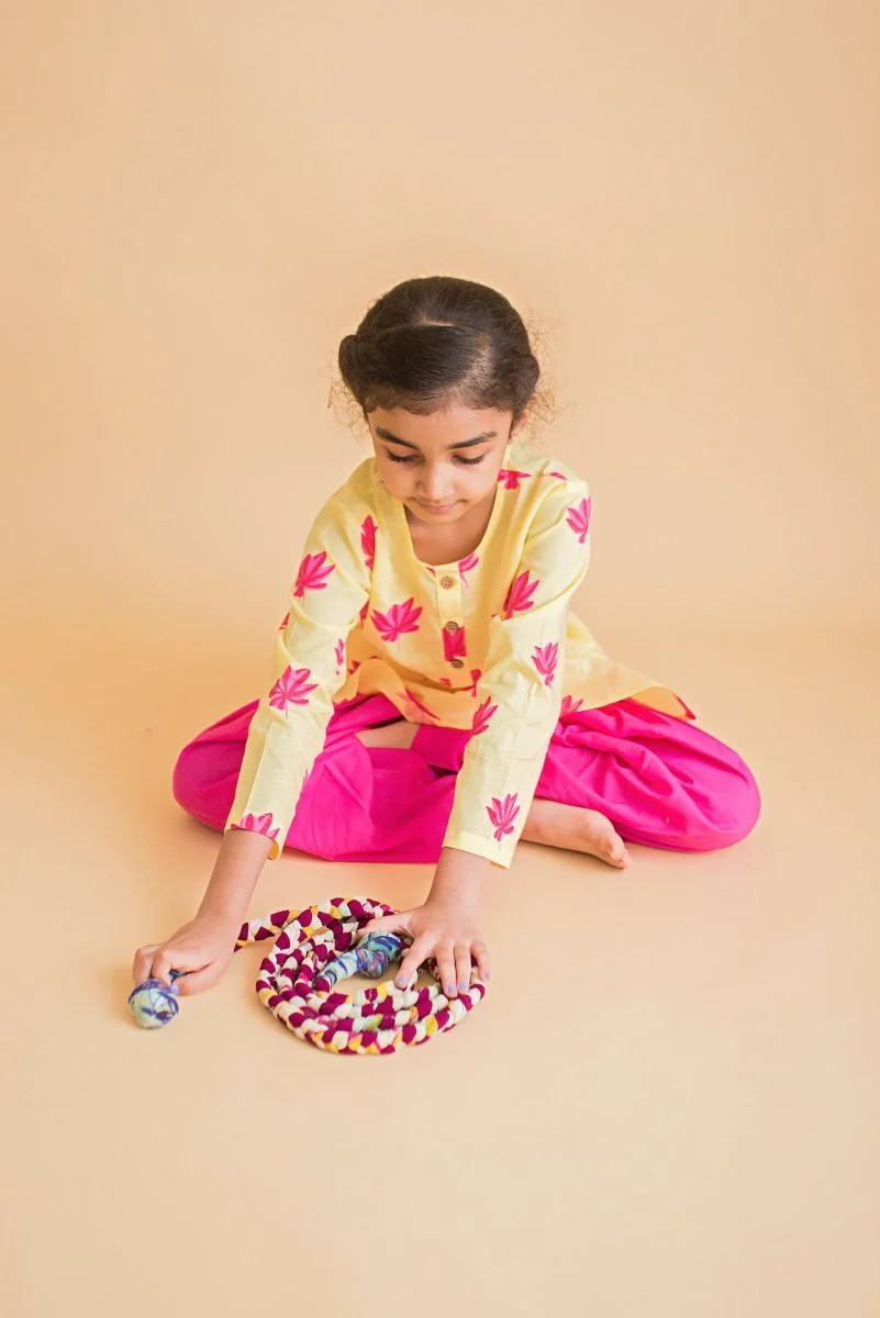 Lotus Bloom- Girls Ethnic wear - Image 7