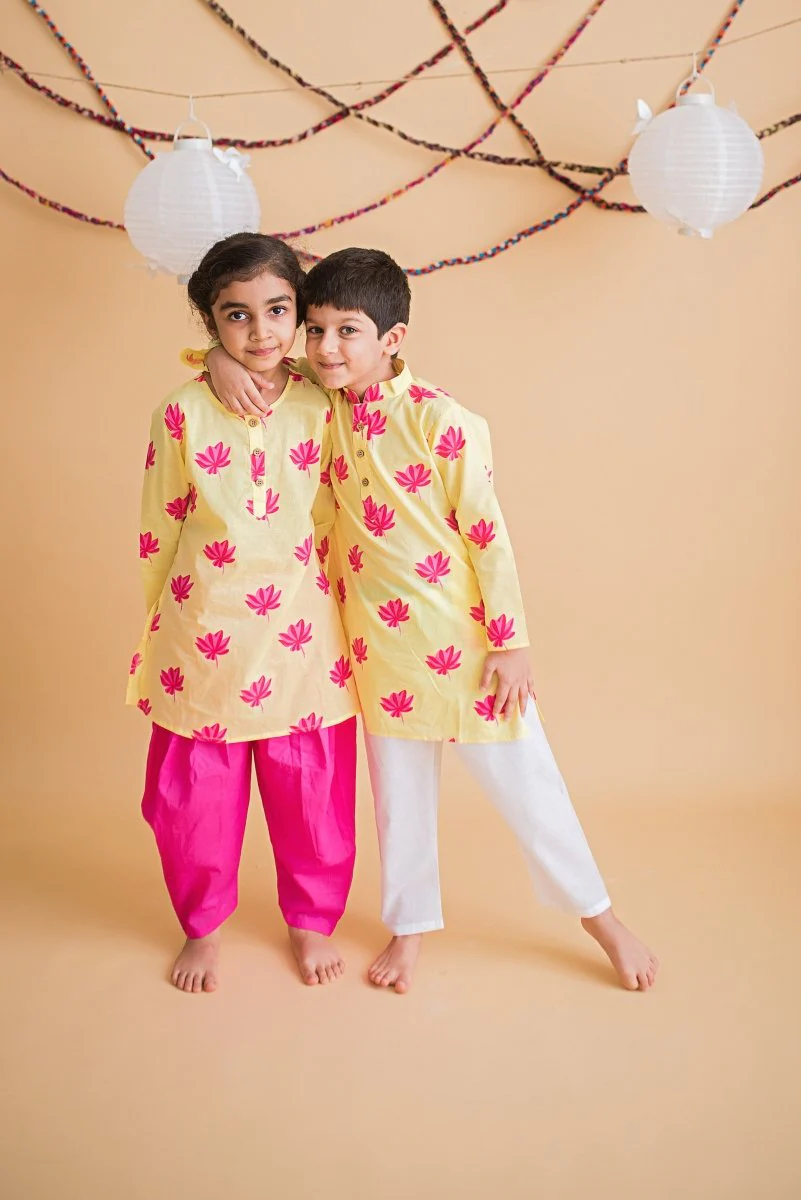 Lotus Bloom- Girls Ethnic wear - Image 8