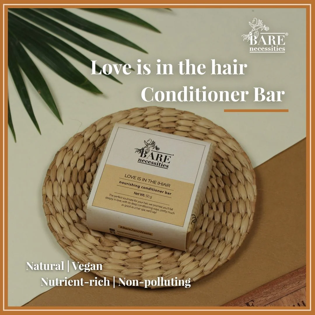 Anti-frizz Nourishing Conditioner Bar| Vegan | 50g for 50-60 washes - Image 5