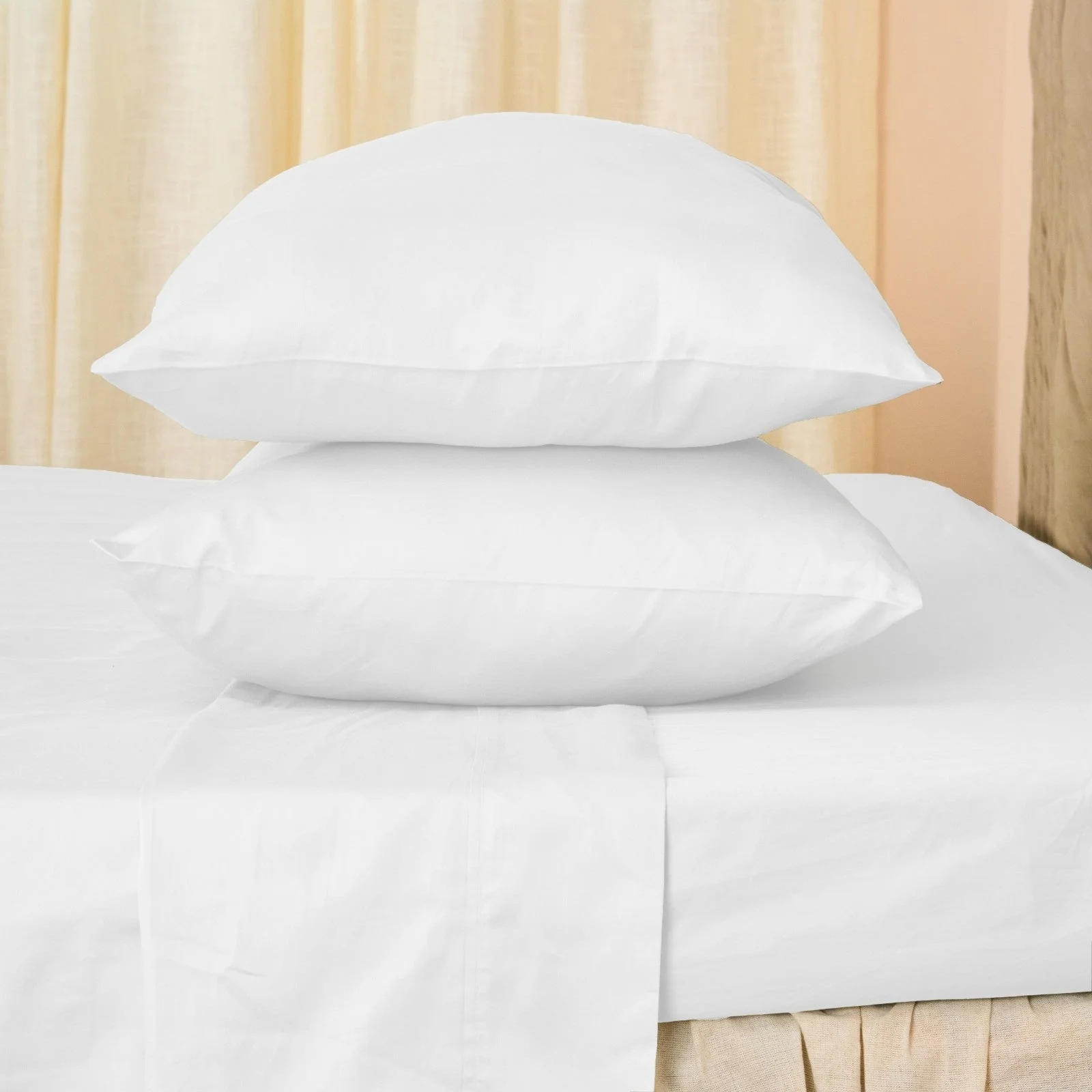 Luxury Organic Sateen Flat Sheet Set | Soft Breathable Bedding - Image 2