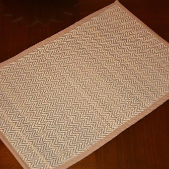 Madurkathi Chevron Placemats - Fawn (Set of 6) - Image 6