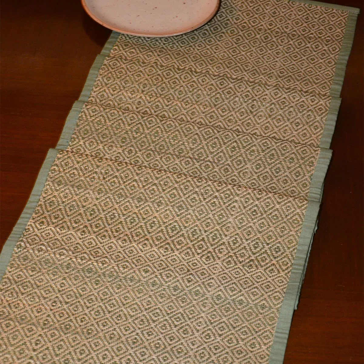 Madurkathi Diamond Table Runner - Image 5