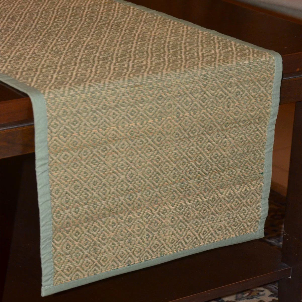 Madurkathi Diamond Table Runner - Image 6
