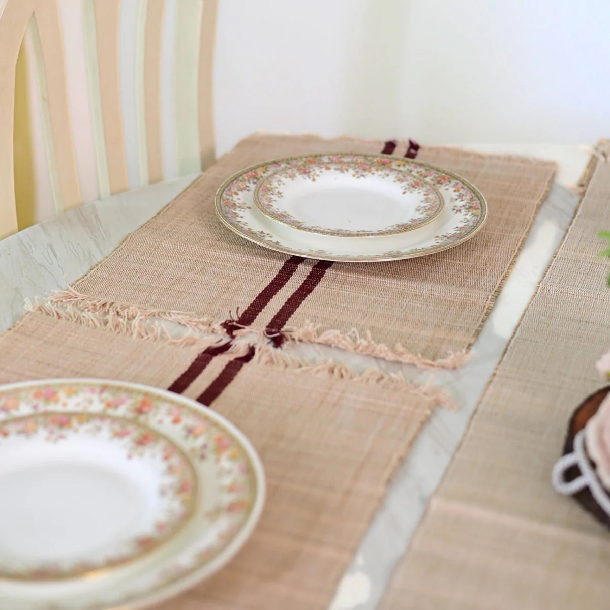 Madurkathi Table Mats – Handwoven Sustainable Dining Set - Image 13